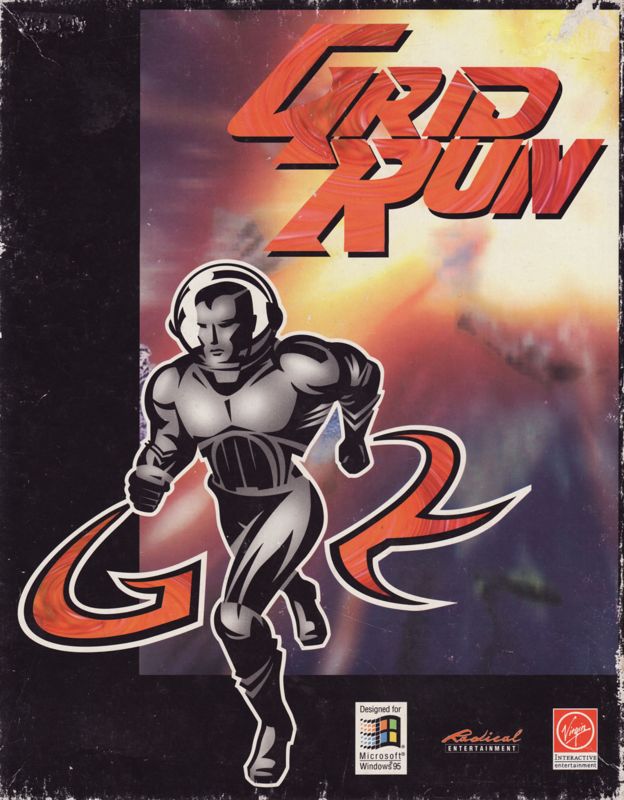 Grid Runner box art for Sega Saturn